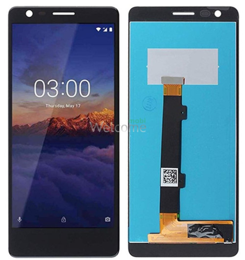 Дисплей Nokia 3.1 Dual Sim в зборі з сенсором black