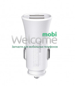 АЗУ Remax RCC-217 Rocket 2.4A 2USB white