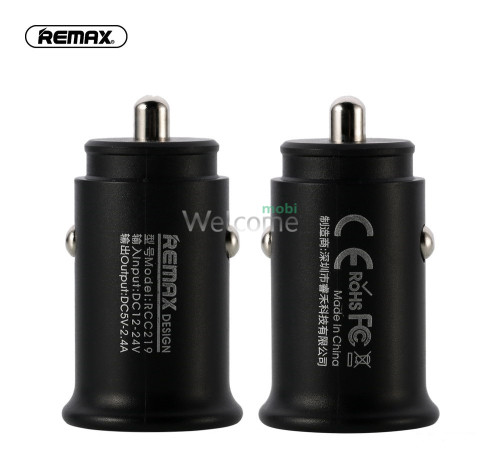АЗП Remax RCC-219 Roki 2.4A 2USB black