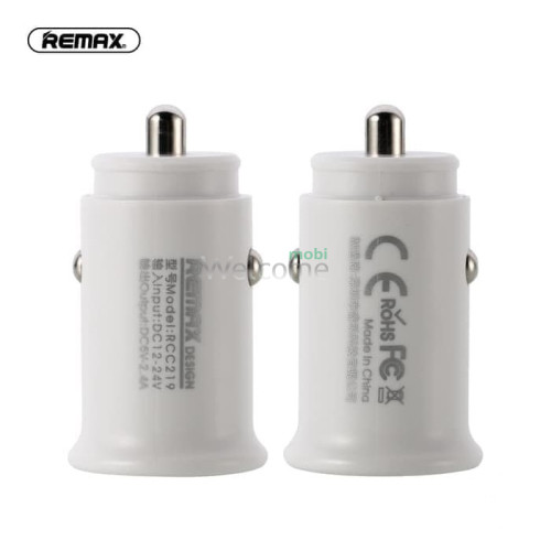 АЗП Remax RCC-219 Roki 2.4A 2USB white