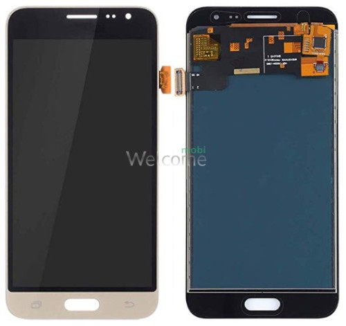 LCD Samsung SM-J320F Galaxy J3 (2016) gold with touchscreen OLED