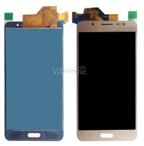 Дисплей Samsung SM-J510H Galaxy J5 (2016) в сборе с сенсором gold OLED