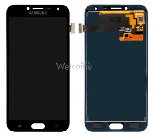 Дисплей Samsung SM-J400H Galaxy J4 2018 в зборі з сенсором black OLED