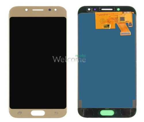 LCD Samsung SM-J530F Galaxy J5 (2017) gold with touchscreen OLED