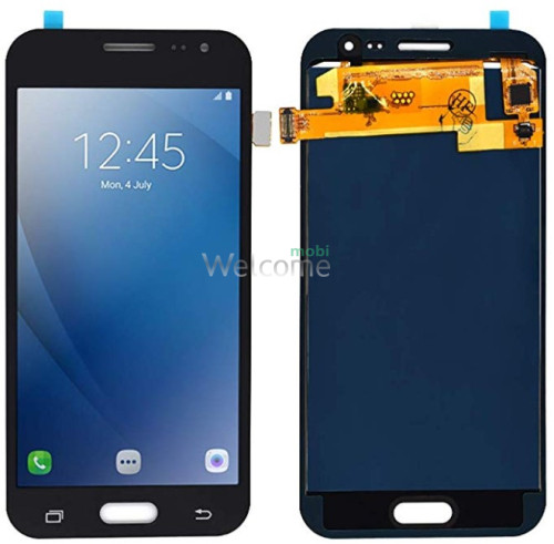 Дисплей Samsung SM-J200H Galaxy J2 black with touchscreen 2CAN