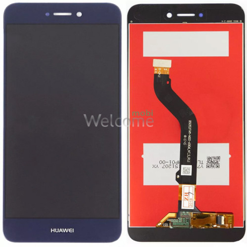 Дисплей Huawei P8 Lite 2017/Nova Lite 2016/GR3 2017/P9 Lite 2017 в зборі з сенсором blue