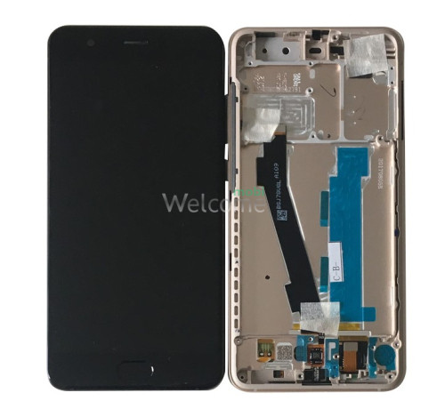 Дисплей Xiaomi Mi Note 3 black with touchscreen + frame +home button + flex FULL orig