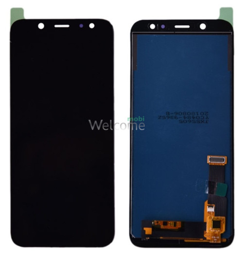 LCD Samsung SM-A600F Galaxy A6 (2018) black with touchscreen TFT