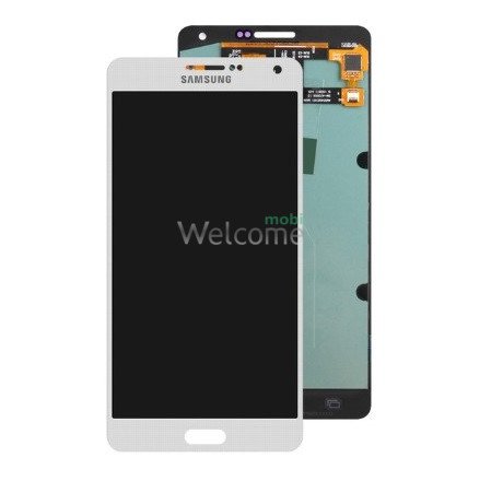 Дисплей Samsung SM-A700H Galaxy A7 (2015) в зборі з сенсором white TFT з рег. підсвіткою