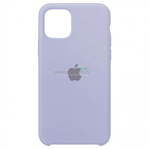 Silicone case for iPhone 11 Pro Max ( 5) lilac cream