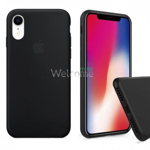 Silicone case for iPhone XR (18) black