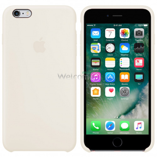 Silicone case for iPhone 6/6S ( 9) white