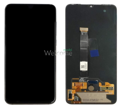 LCD Xiaomi Mi9 black with touchscreen AMOLED