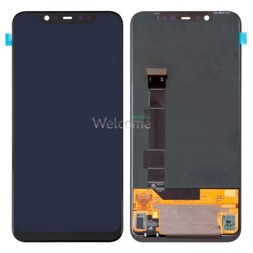 LCD Xiaomi Mi8 black with touchscreen AMOLED