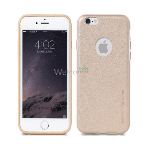 Чохол пластиковий Remax Reck iPhone 6/6S gold