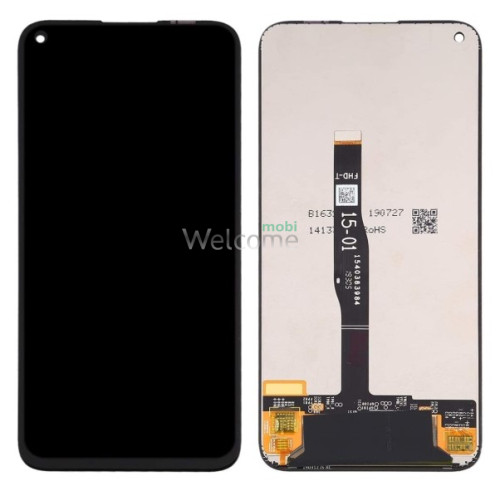 Дисплей Huawei P40 Lite/Nova 5i/Nova 7i/P20 Lite 2019 в зборі з сенсором black