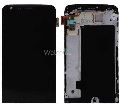 LCD LG H820 G5/H830/H850/H840/H845/H850/H860N/H858/LS992/US992 with touchscreen and frame black