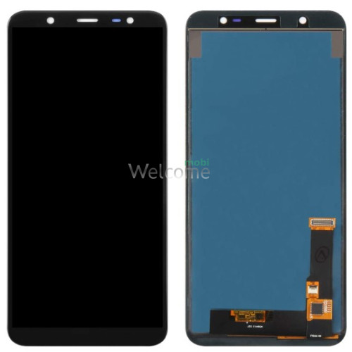 LCD Samsung SM-J810F Galaxy J8 (2018) black with touchscreen service orig