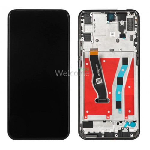 Дисплей Huawei P Smart Z,Honor 9X,Y9s,Y9 Prime 2019 в сборе с сенсором и рамкой black