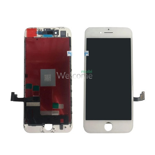 Дисплей iPhone 8/iPhone SE 2020 в зборі з сенсором та рамкою white (оригінал) Sharp