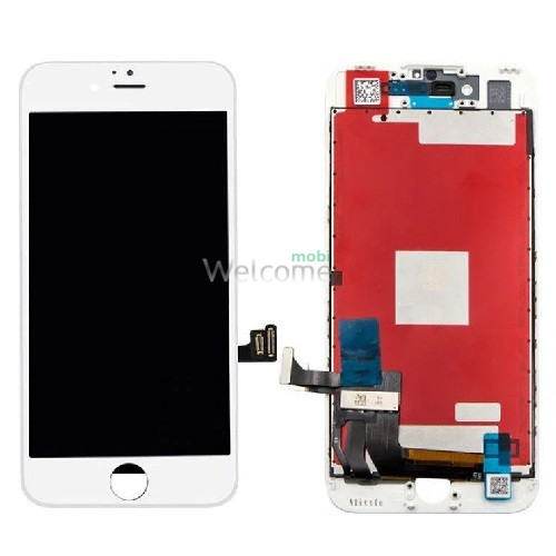 Дисплей iPhone 7 в сборе с сенсором и рамкой white (оригинал) Sharp