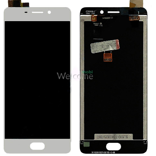 LCD Meizu M6 Note with touchscreen white Original PRC