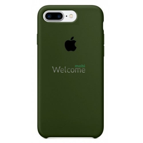 Silicone case for iPhone 7 Plus/8 Plus (45) army green