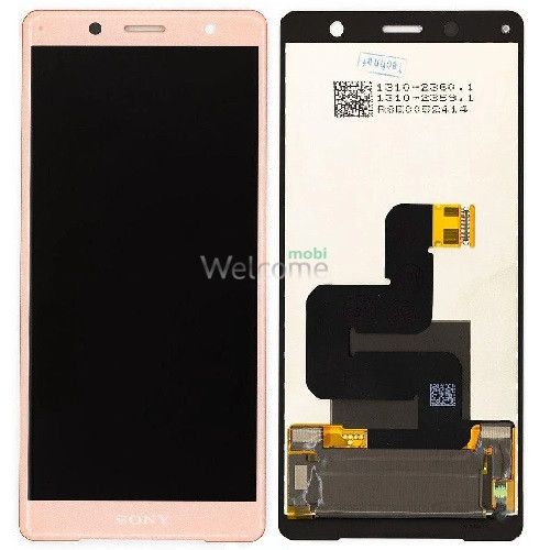 LCD Sony H8314/H8324 Xperia XZ2 Compact with touchscreen pink Original PRC