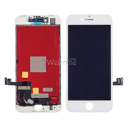 Дисплей iPhone 8/iPhone SE 2020 в зборі з сенсором та рамкою white (оригінал) LG