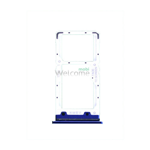 Sim holder Xiaomi Mi9 Lite aurora blue