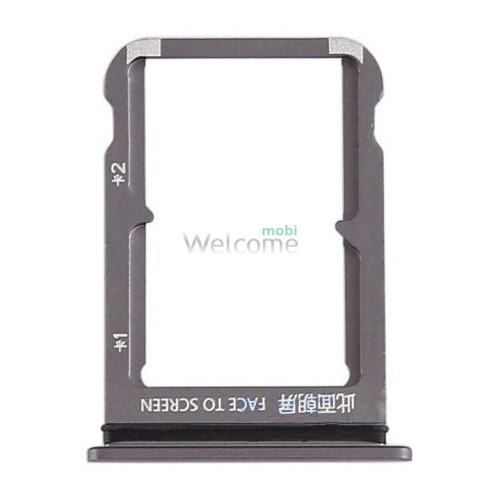 Тримач SIM-карти Xiaomi Mi 9/Mi 9 SE Piano Black