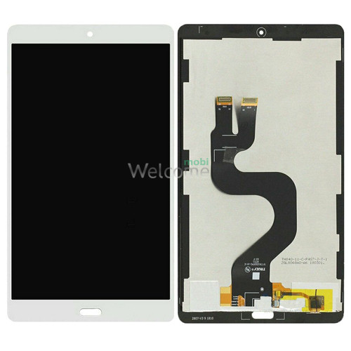 Дисплей до планшету Huawei MediaPad M5 8.4 в зборі з сенсором white