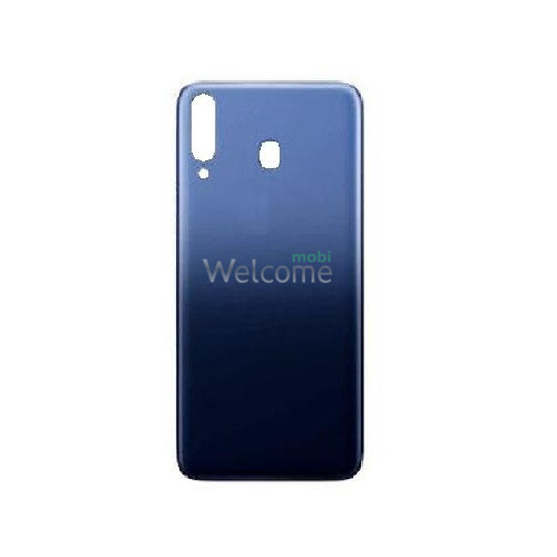 Задня кришка Samsung M305 Galaxy M30 2019 gradation blue (зі склом камери)
