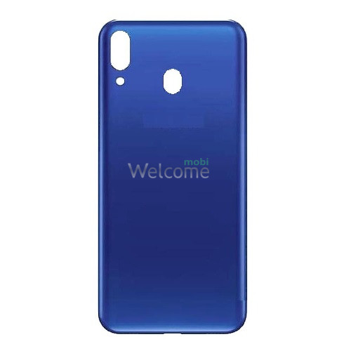 Задня кришка Samsung M205 Galaxy M20 2019 ocean blue (зі склом камери)