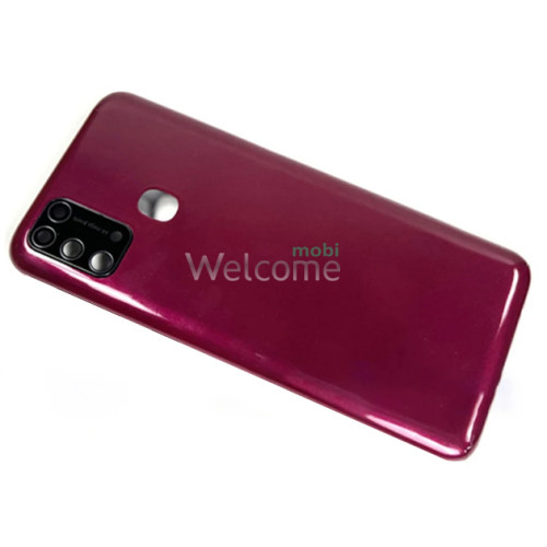 Задня кришка Samsung M315 Galaxy M31 2020 red (зі склом камери) (Original PRC)