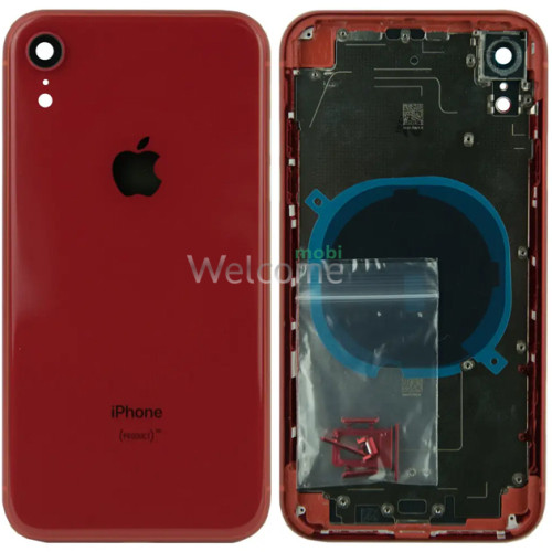 Корпус iPhone XR red (оригинал) A+