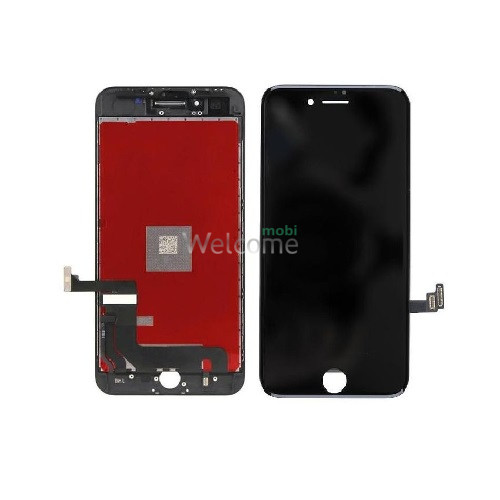 Дисплей iPhone 8 Plus в зборі з сенсором та рамкою black (in-cell AAAAA+) LG