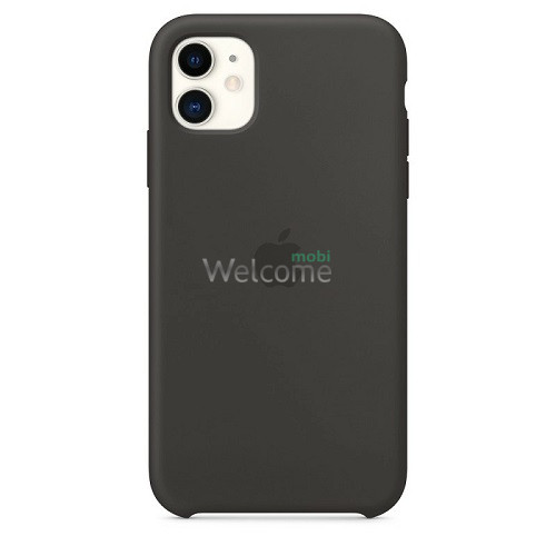 Silicone case for iPhone 12 mini (18) black