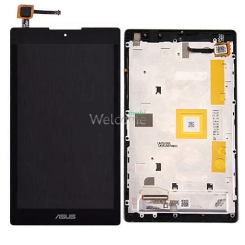 Дисплей до планшету Asus Z170MG ZenPad в зборі з сенсором та рамкою black