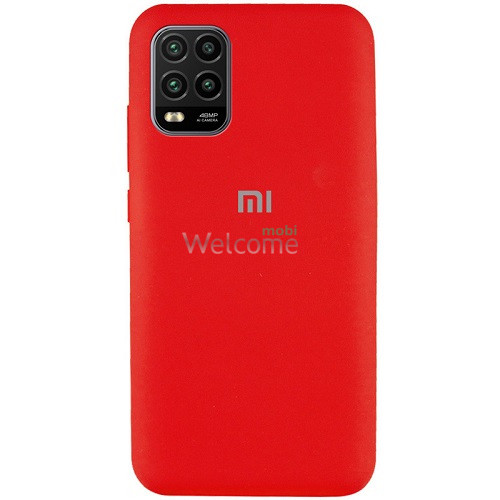 Чехол Xiaomi Mi 10 Lite Silicone case (red)