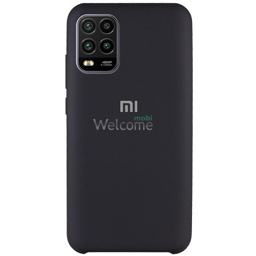 Silicone case for Xiaomi Mi 10 Lite (black)