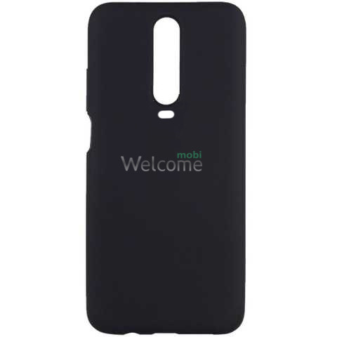 Чохол Xiaomi Poco X2/Redmi K30 Silicone case (black)