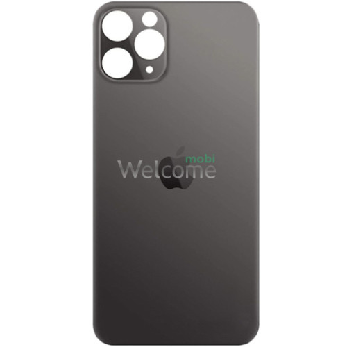 iPhone11 Pro Max back cover space gray (only glass)