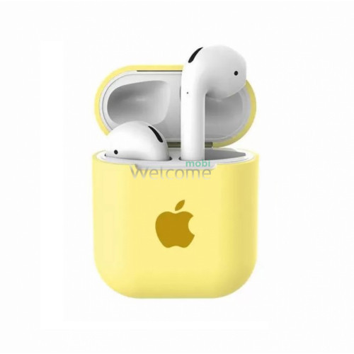 Silicone case for AirPods Mellow yellow