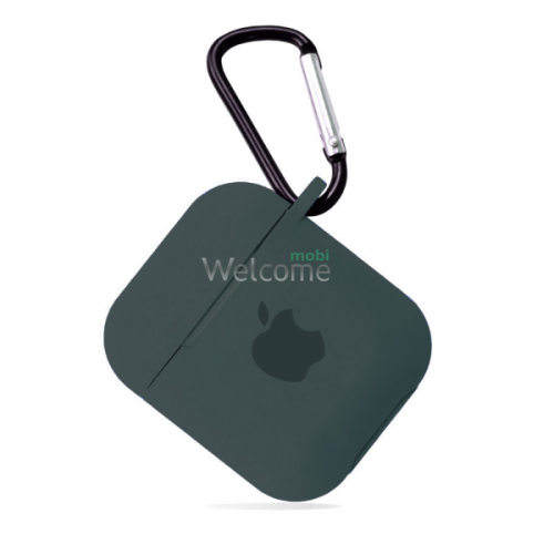 Silicone case for AirPods Pine green