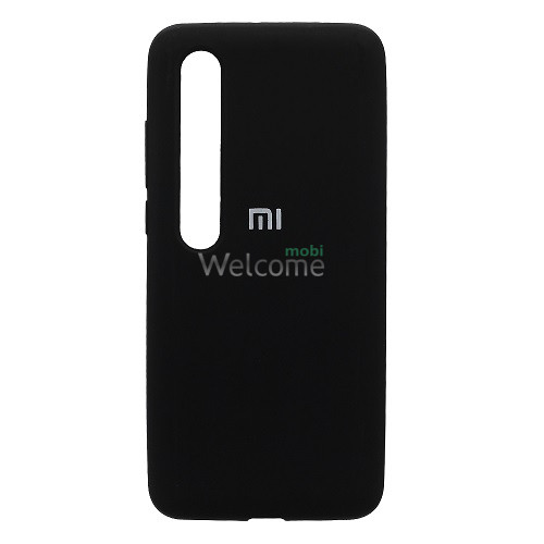 Чехол Xiaomi Mi 10 Silicone case (black)