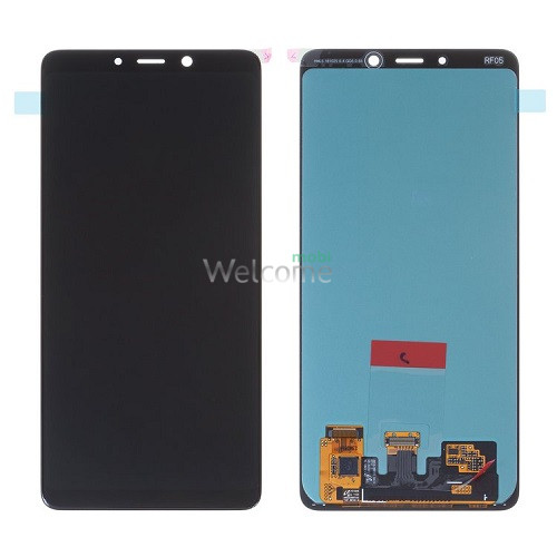 Дисплей Samsung SM-A920F Galaxy A9 (2018) в сборе с сенсором black OLED A+ (small glass)