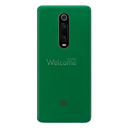 Silicone case for Xiaomi Redmi K20/K20 Pro/Mi 9T/Mi 9T Pro (dark green)