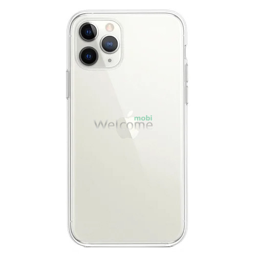 Чехол силиконовый iPhone 11 Pro Max (прозрачный)