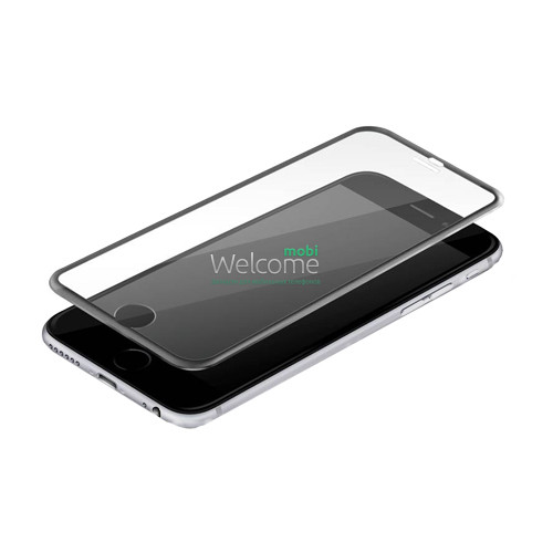 Стекло iPhone 6,6S,7,8,SE 2020 4.7 AIRBAG Japan HD черное 